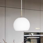 FRANDSEN hanging light Ball, opal white, Ø 25 cm, glass