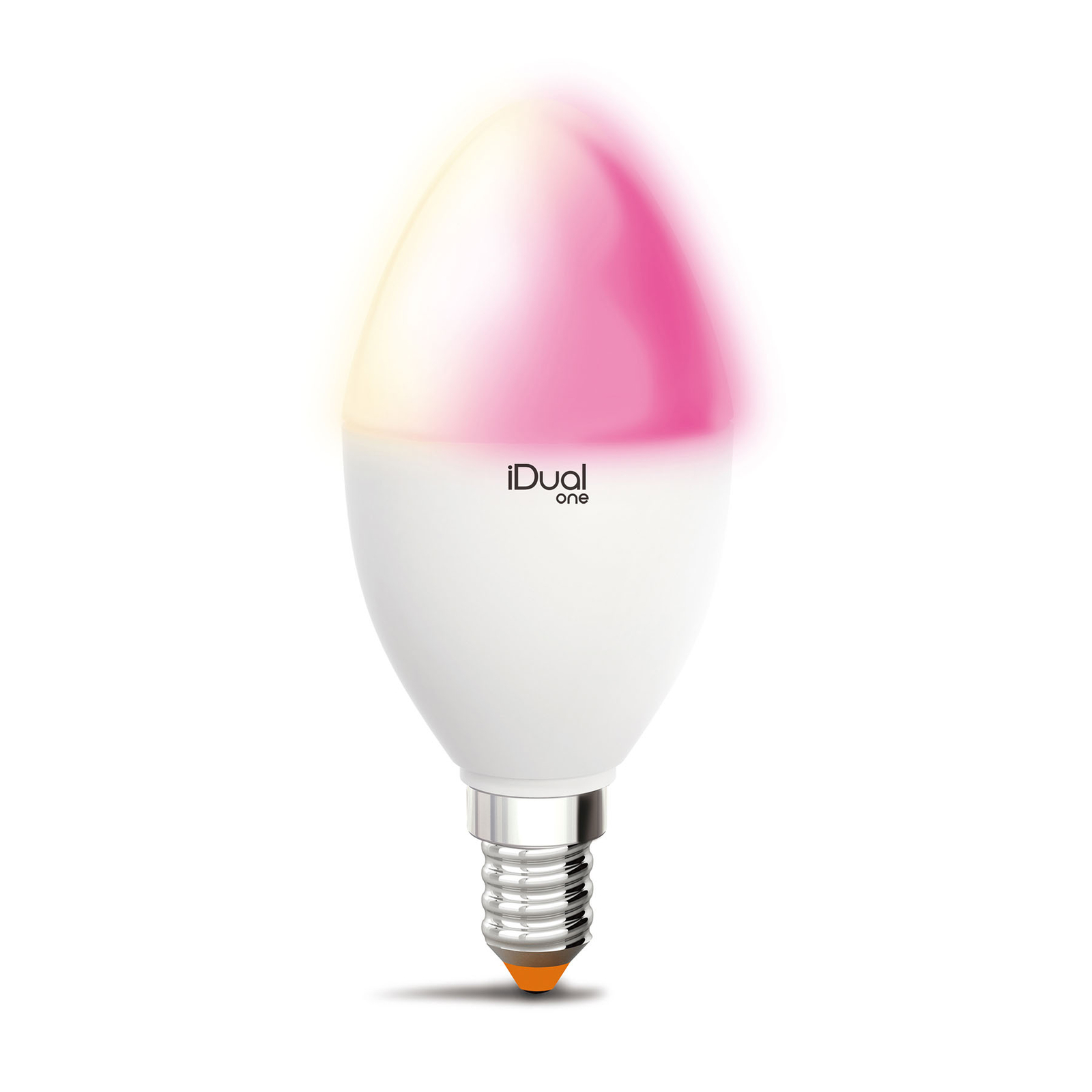 iDual One LED svíčka P45 E14 5,3W 400lm RGBW