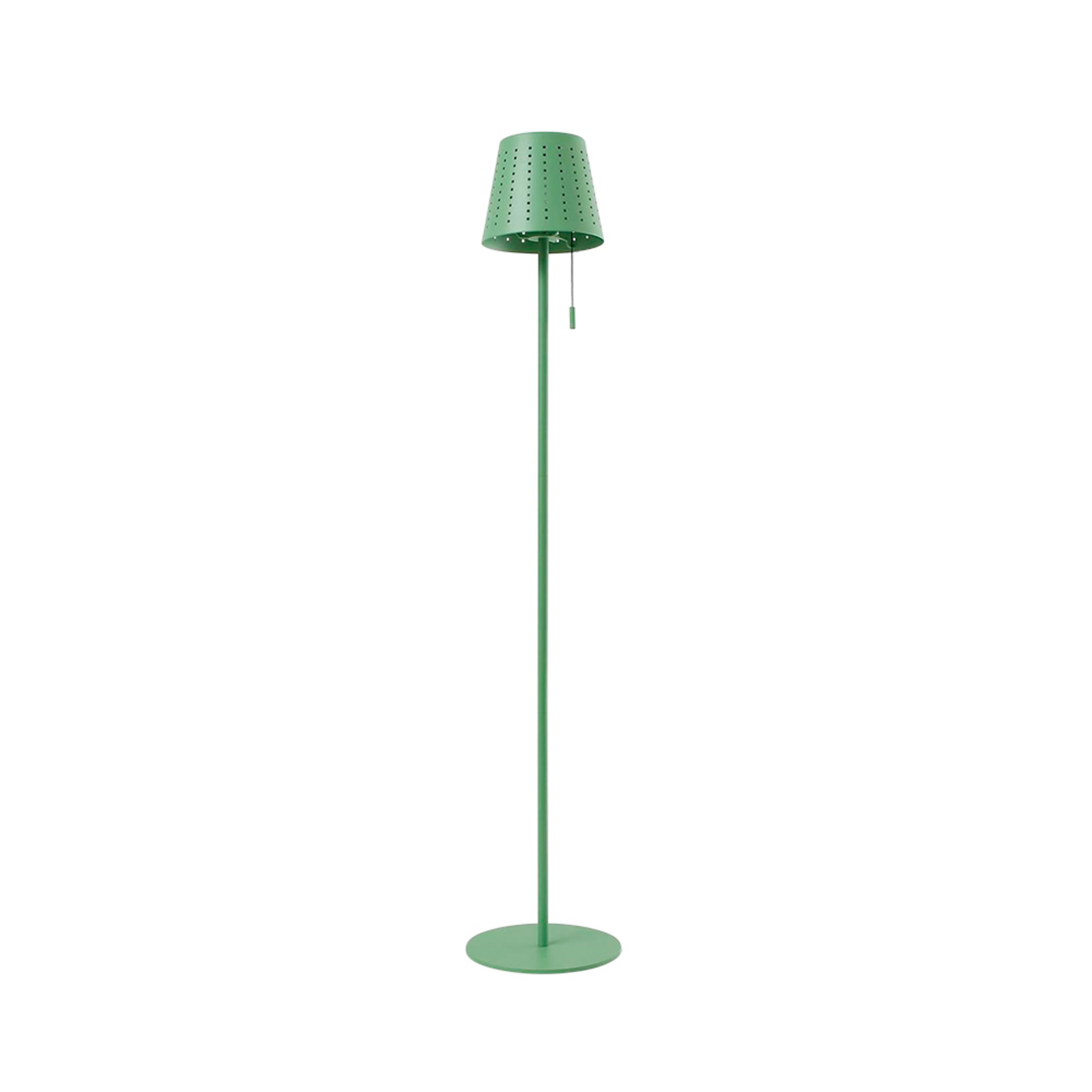 Hilario Portabil Celulă solară Lampadar Dim. Verde - Lindby