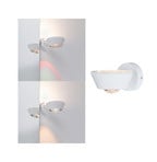 Paulmann Sabik Aplique de pared LED blanco mate