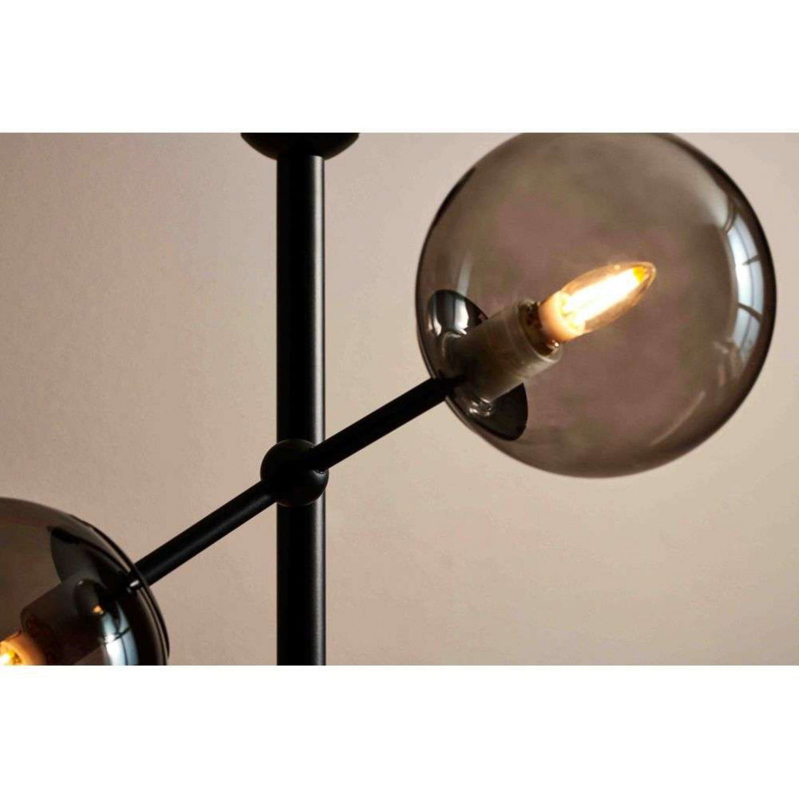 Atom Stehleuchte Opal Halo Design - Wohnzimmer - Metall
