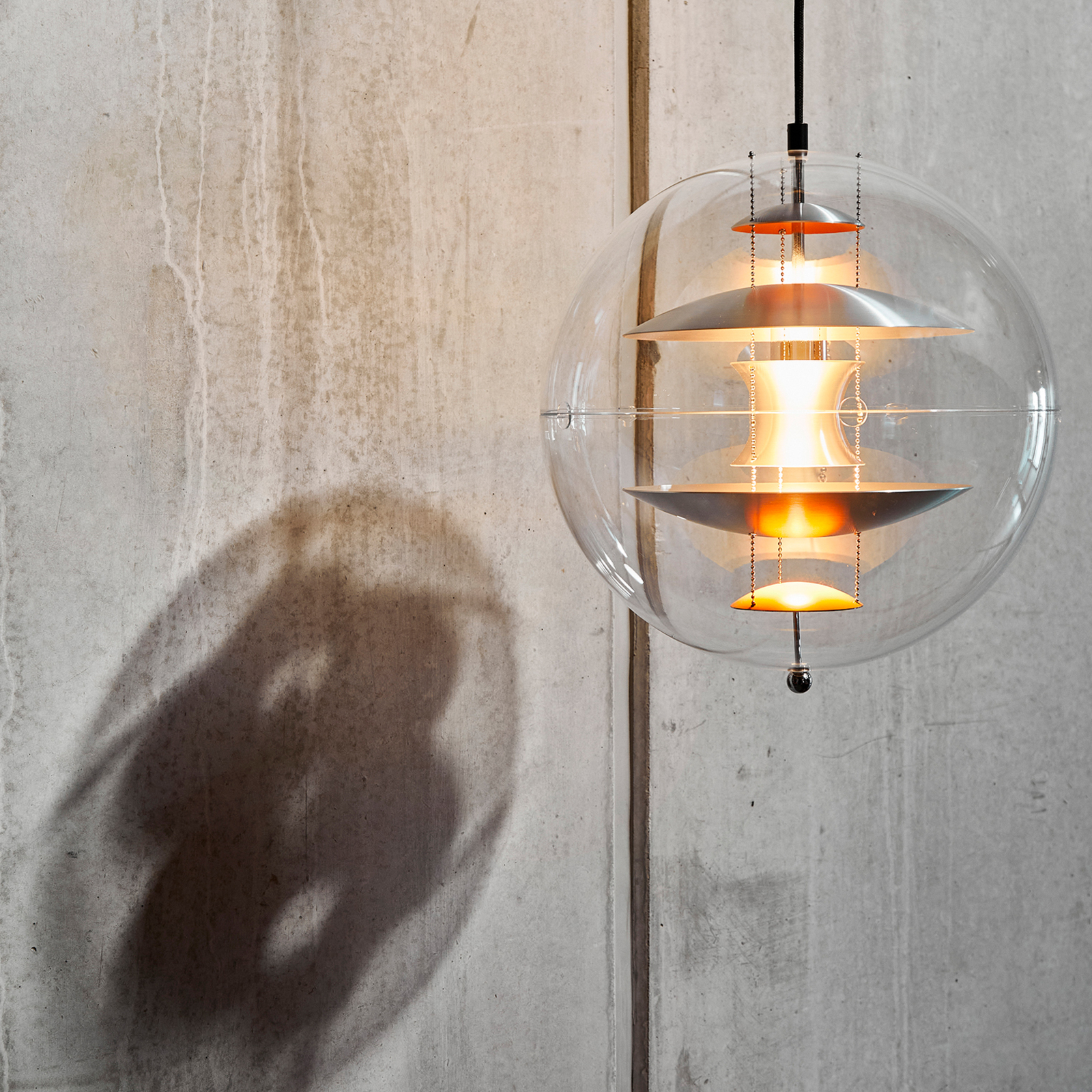 VP Globe Pendant 40 Brushed Alu - Verpan