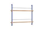 Magazine Shelving Oak/Deep Blue - Moebe