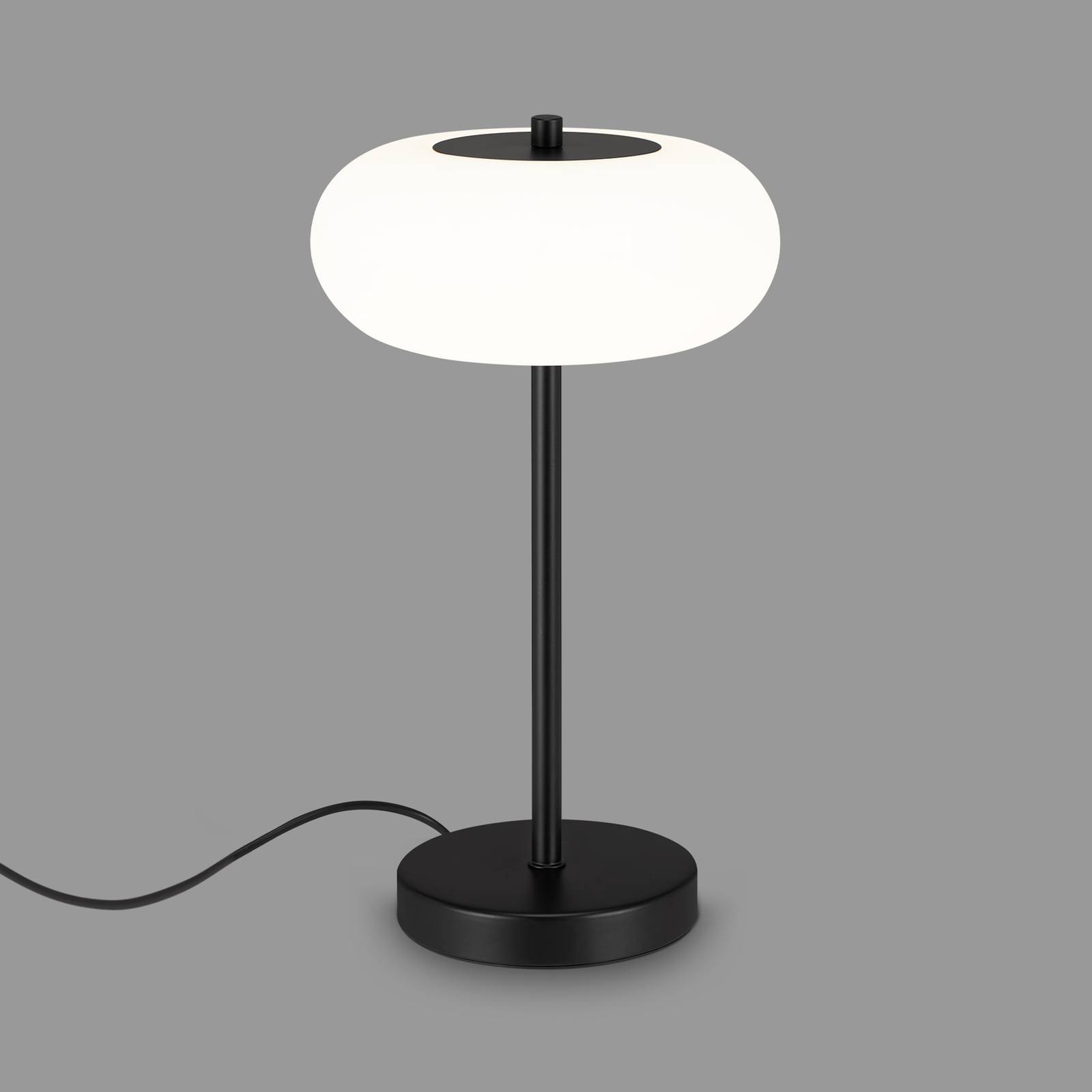 Briloner LED stolní lampa Voco s dotykovým stmívačem, černá