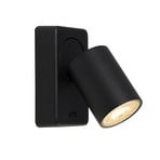 Wandleuchte Switched, Aluminium, Schalter, GU10