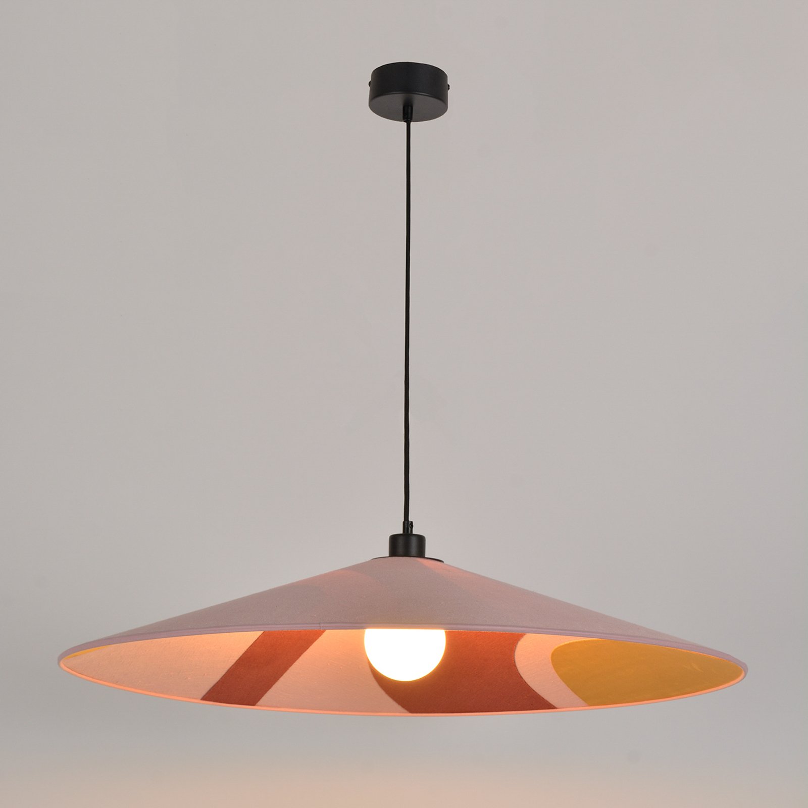 Sonia Laudet Hängeleuchte, Ø 80cm pink - MARKET SET Sonia Laudet Hängeleuchte, Ø 80cm pink - MARKET SET