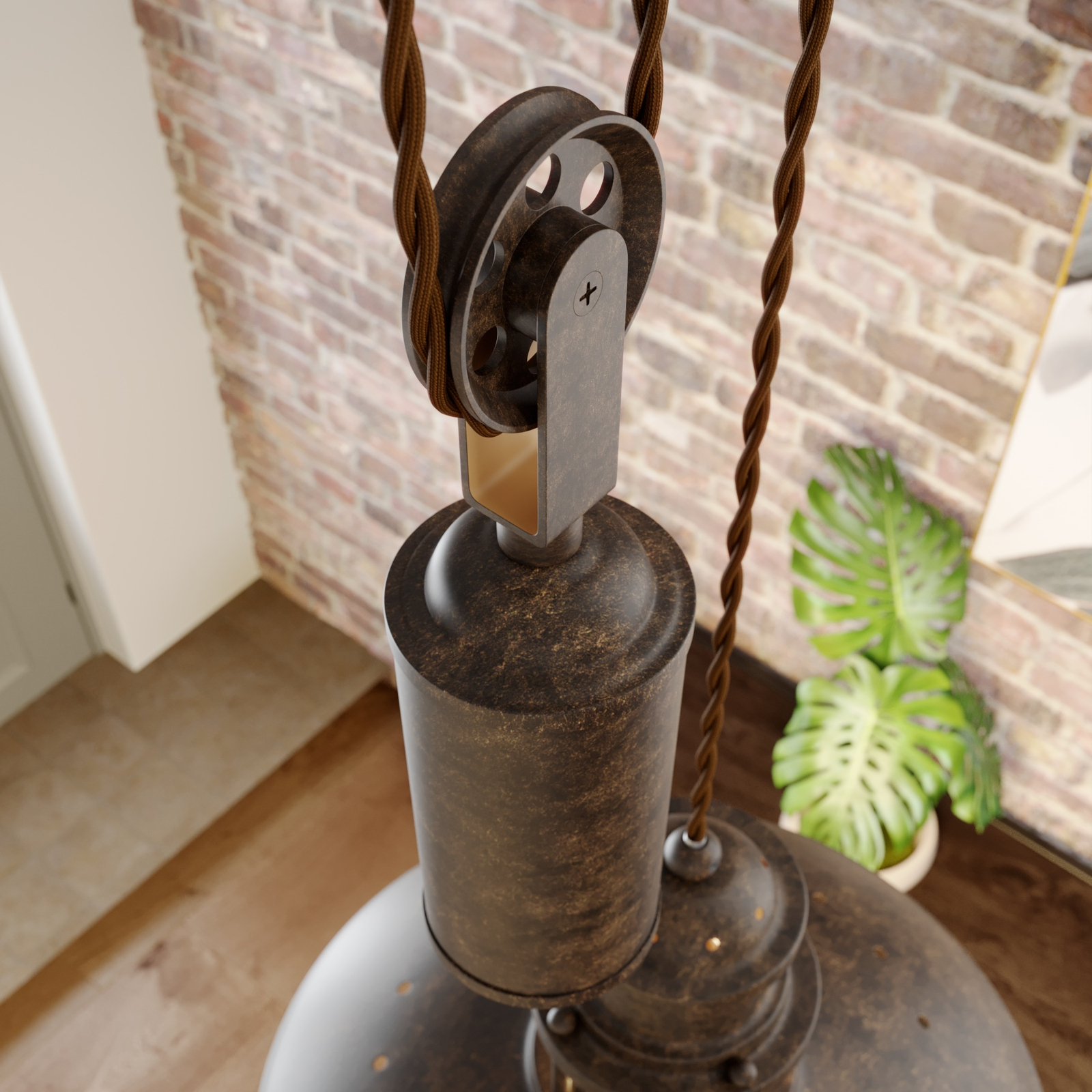 Heightadjustable Louisanne pendant light Lights.ie