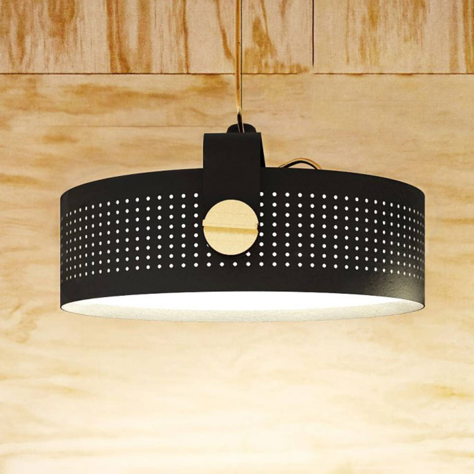 Martinelli Luce Modena LED-hengelampe svart