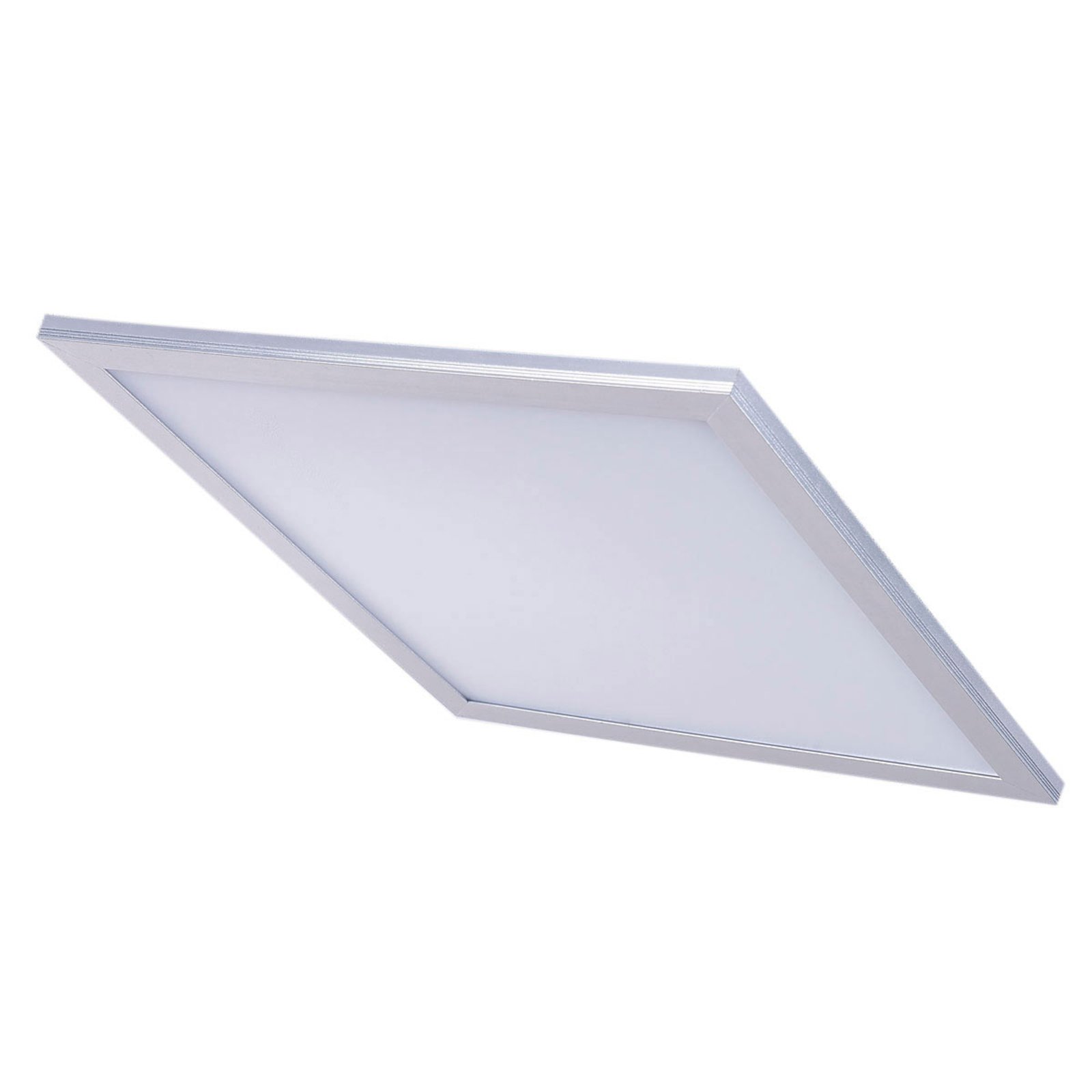 Livel LED Taklampe CCT 40x40 White/Silver - Lindby