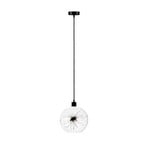Lampada a sospensione Ball con decorazione a dente di leone sul lato Ø 25 cm