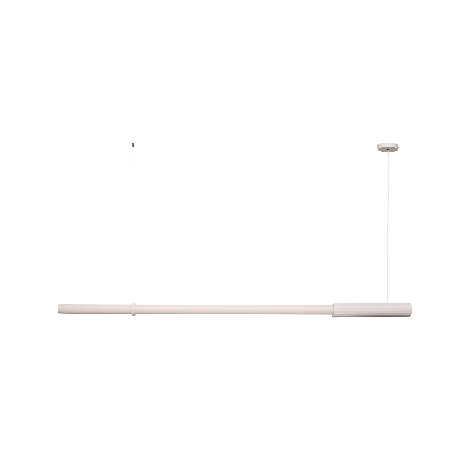 Lampada LED a sospensione In Fine, bianca, lunghezza 160 cm - DCW