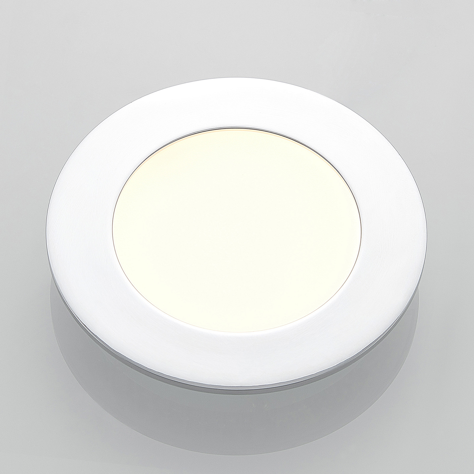 Jupiter 3.25 Inch LED Recessed Ceiling Down Light with Mouse Trap and Glass Lens 