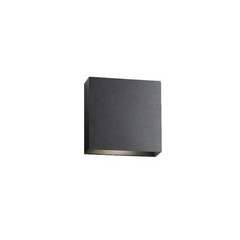Compact W3 Wandleuchte LED Down 3000K Schwarz - LIGHT-POINT