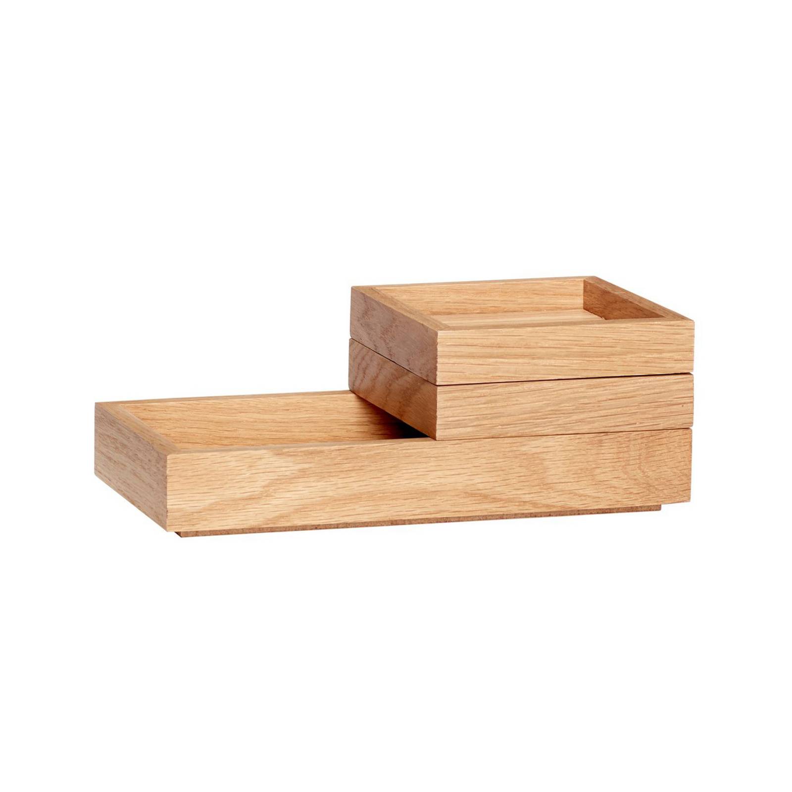 HÜBSCH Aufbewahrungsbox Staple, eichefarben, 24 x 12 x 6 cm günstig online kaufen