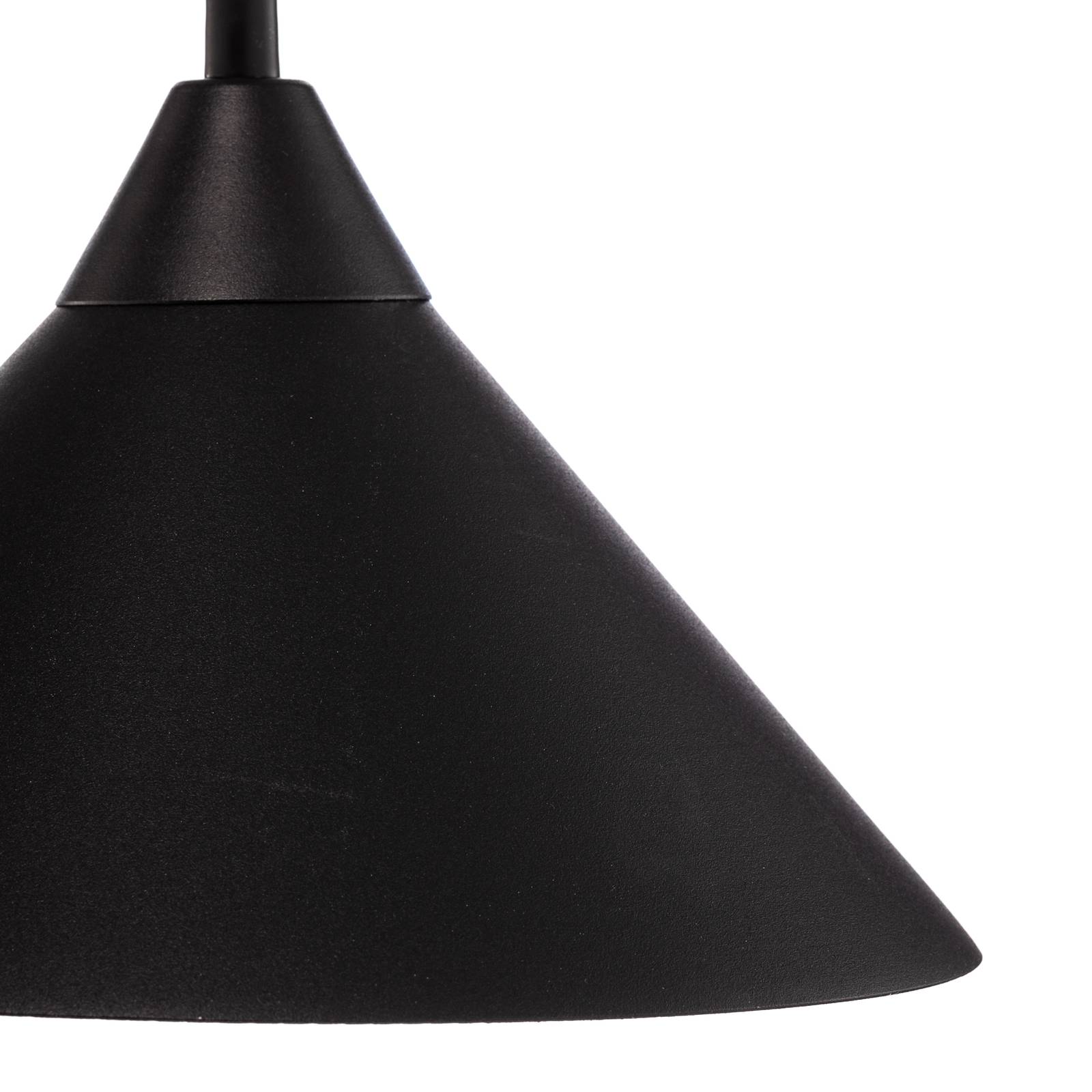 Lampa wisząca Ramo, 2-punktowa, czarna