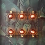 KARE Balance Circle wall light, plug, 122 cm, E27