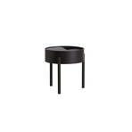 Arc Side Table Black Ash - Woud