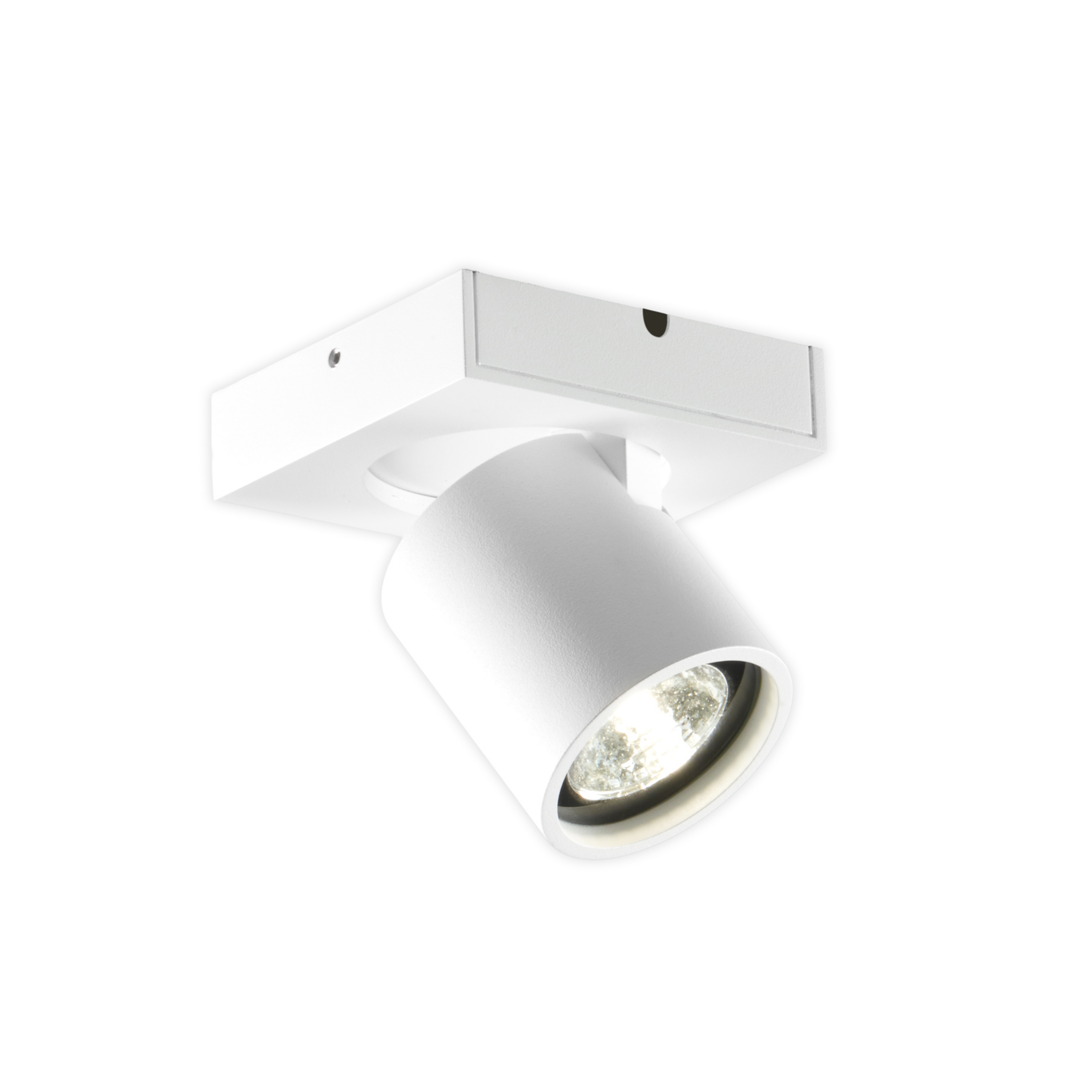 Focus 1 LED spot, white, 1-bulb, adjustable CCT - Light-Point