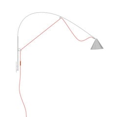 midgard AYNO wall L applique grigio/arancio 927