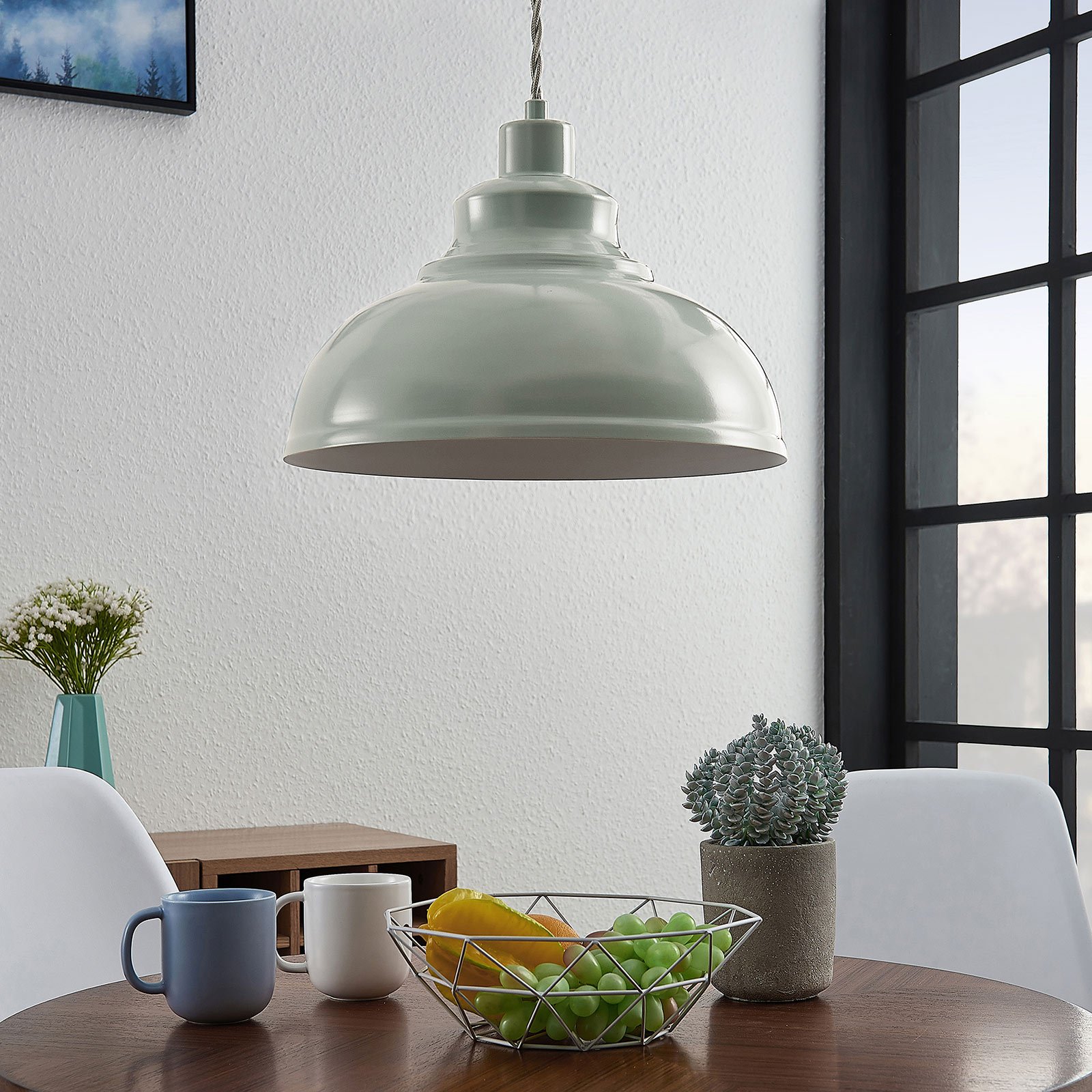 Albertine Pendant Light Blue - Lindby