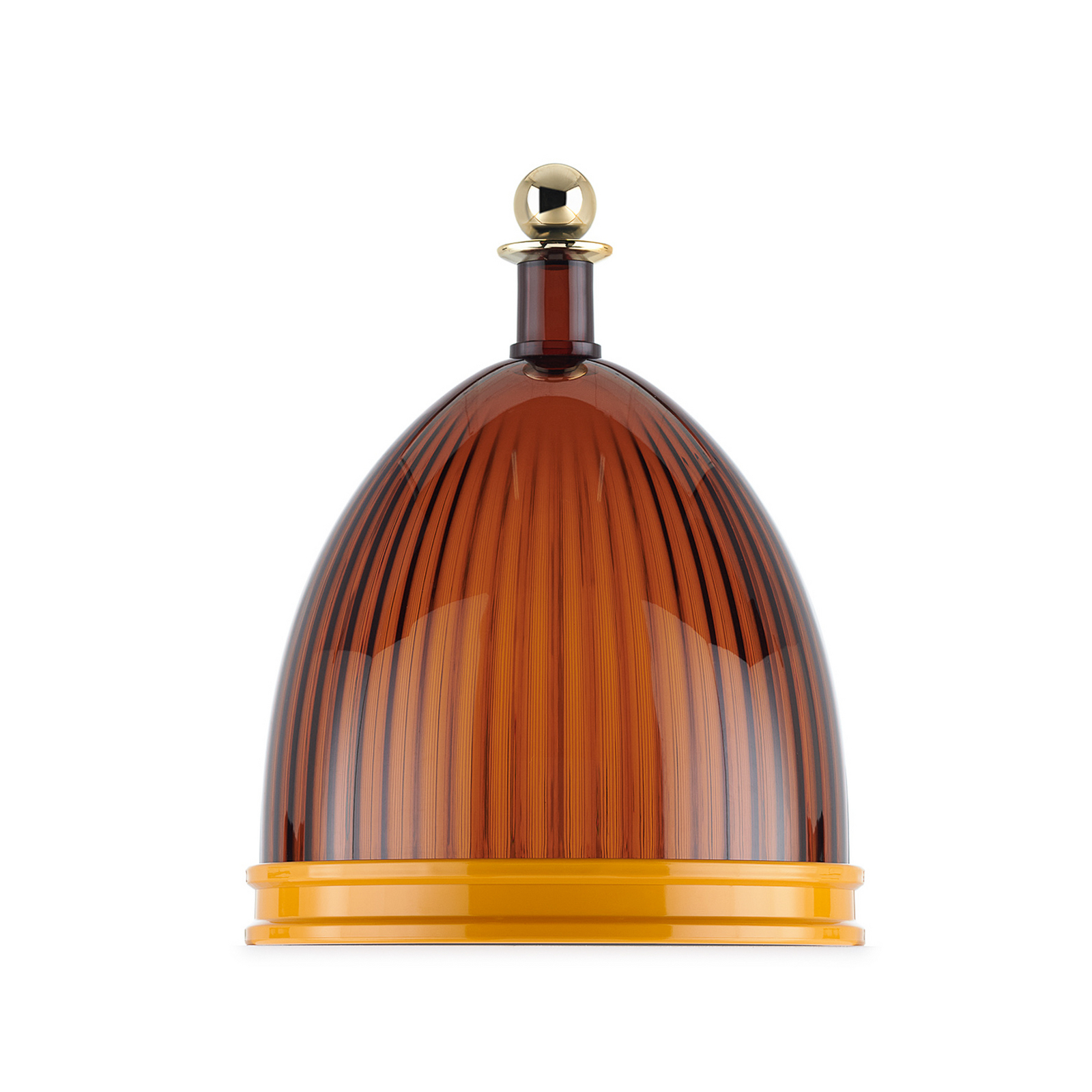 La Coupole dekorativ skål, brun, høyde 30,5 cm - Kartell