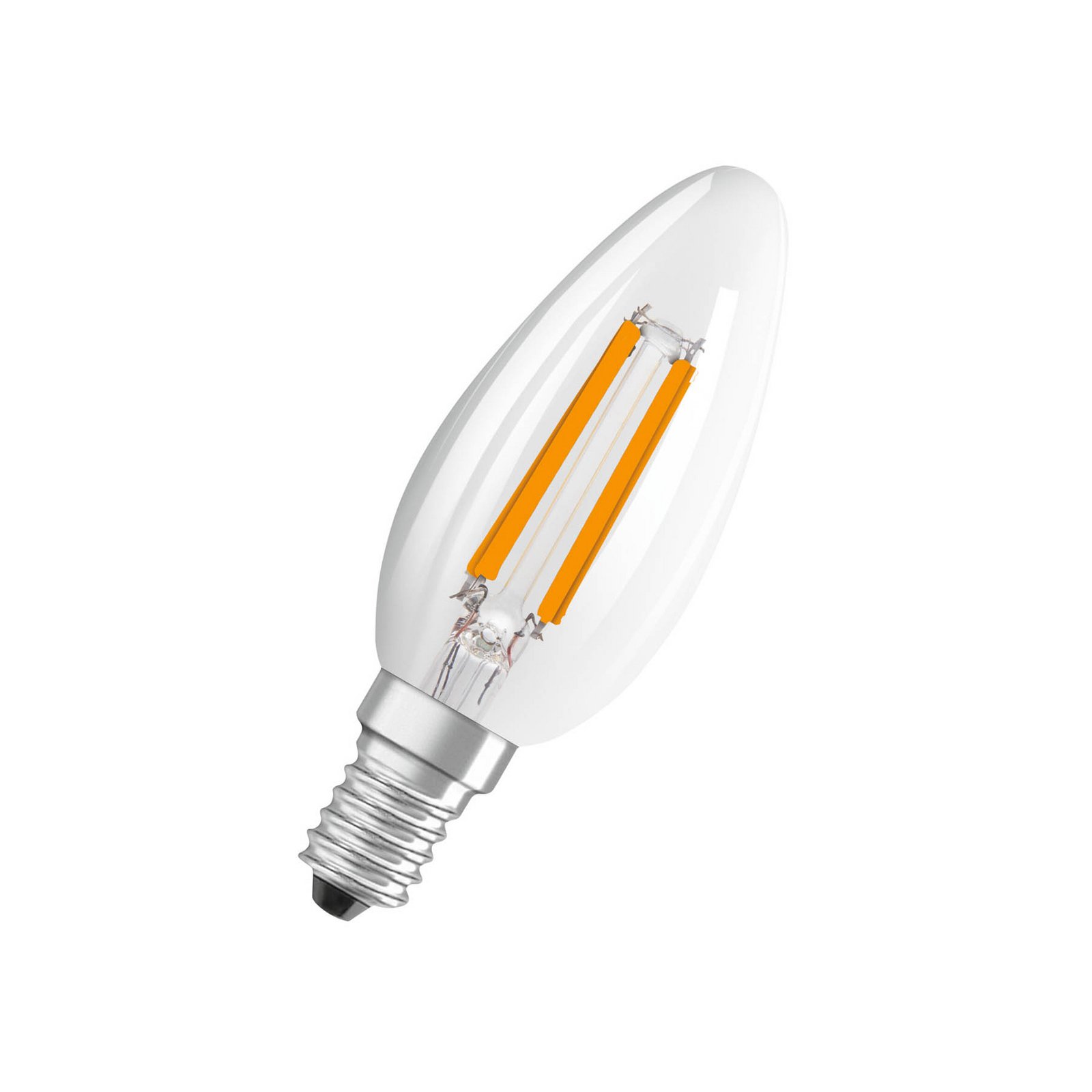 OSRAM LED-ljusstake E14 2,2W 827 energiklass 3-pack