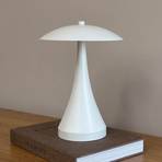 Dyberg Larsen LED table lamp Vienna, cream, height 28 cm