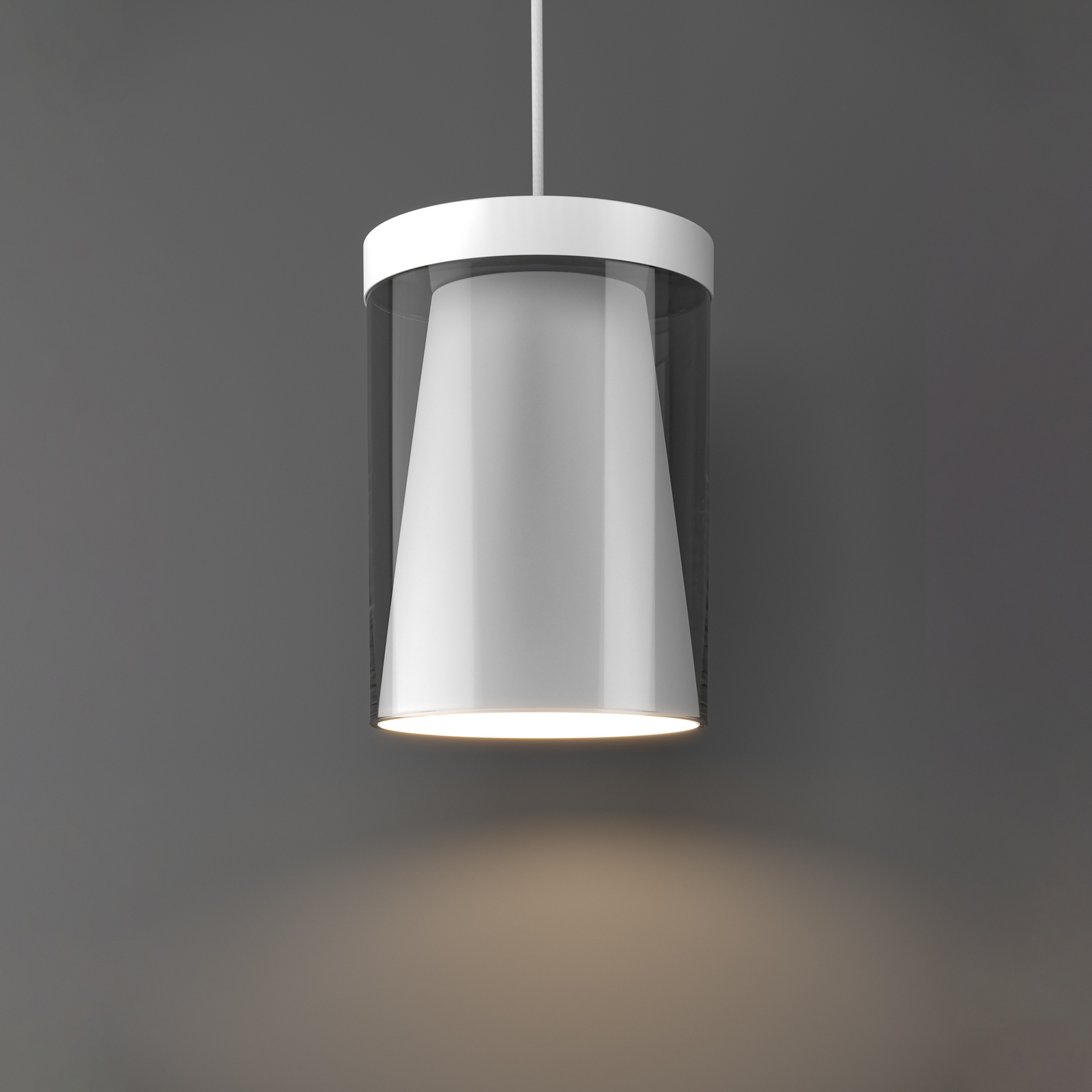 EGLO connect Smart LED závěsné světlo Chiusello-Z, bílé, kov