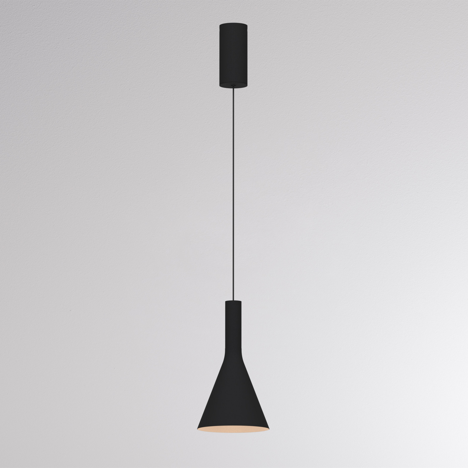 Molto Luce Lampă suspendată LED LORA I negru Ø 15 cm dimabilă 40° CCT - Camera de zi / sufragerie - Modern - Metal