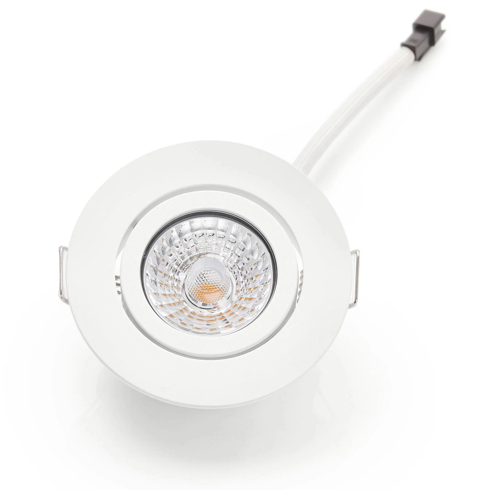 Luminaire LED encastré Rico 6,5 W blanc