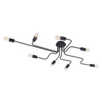 Lindby Deckenleuchte Elimar, 136 cm, 8-flammig, Metall, E27