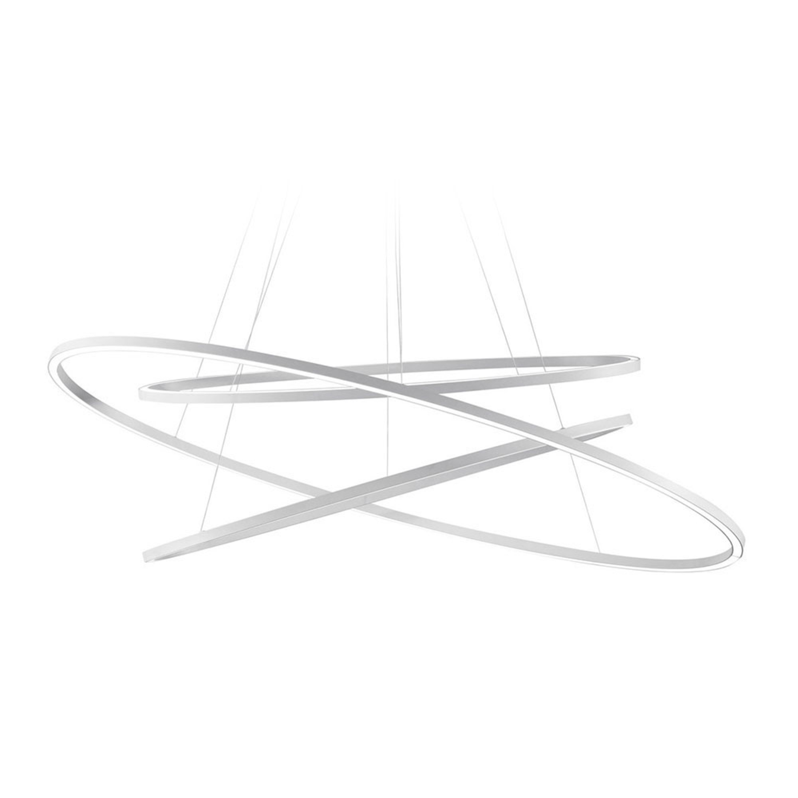 Nemo Ellisse Triple lampa wisząca 2 700 K biała