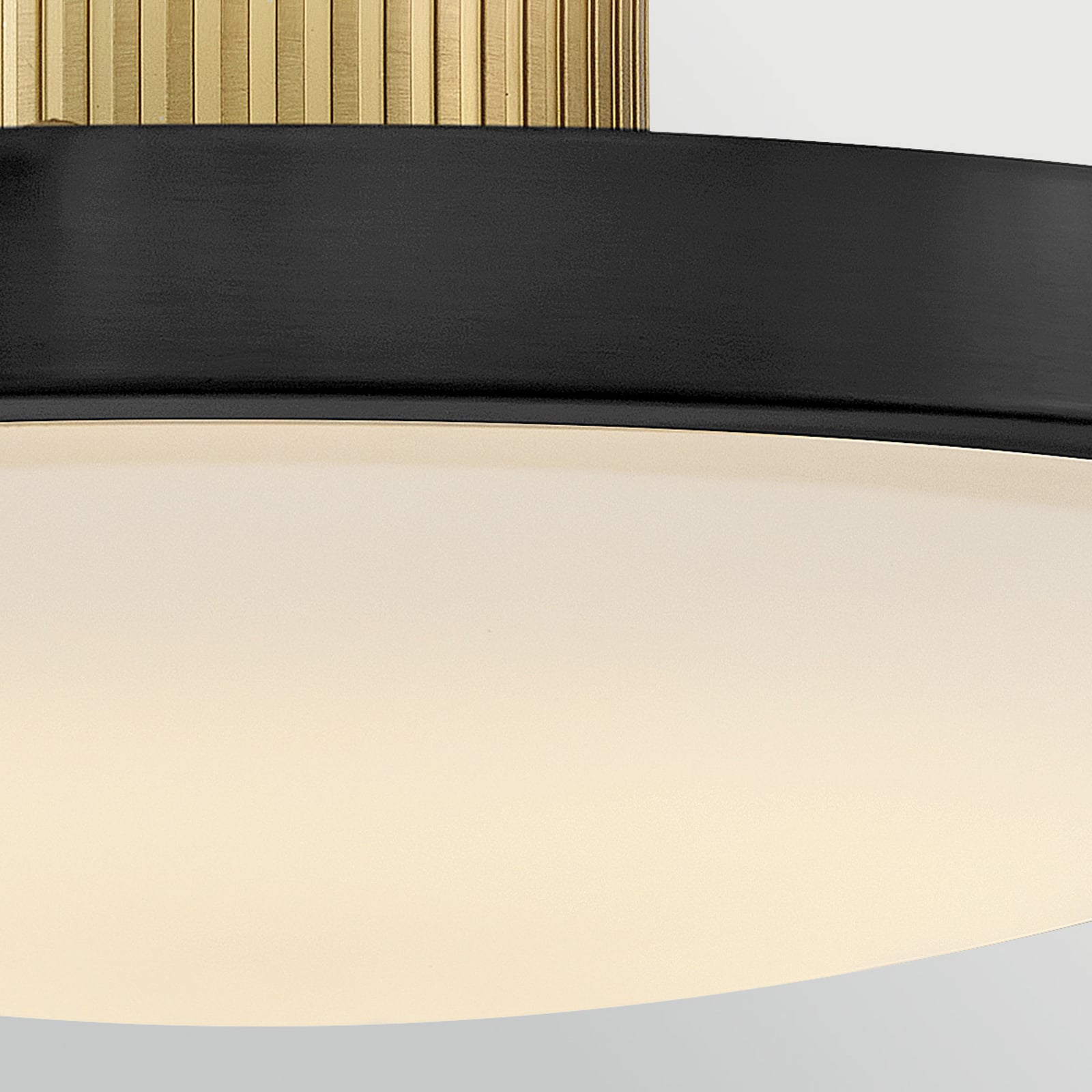 LED-Deckenleuchte Kieran, schwarz, Ø 36 cm, Metall/Glas, CCT LED-Deckenleuchte Kieran, schwarz, Ø 36 cm, Metall/Glas, CCT