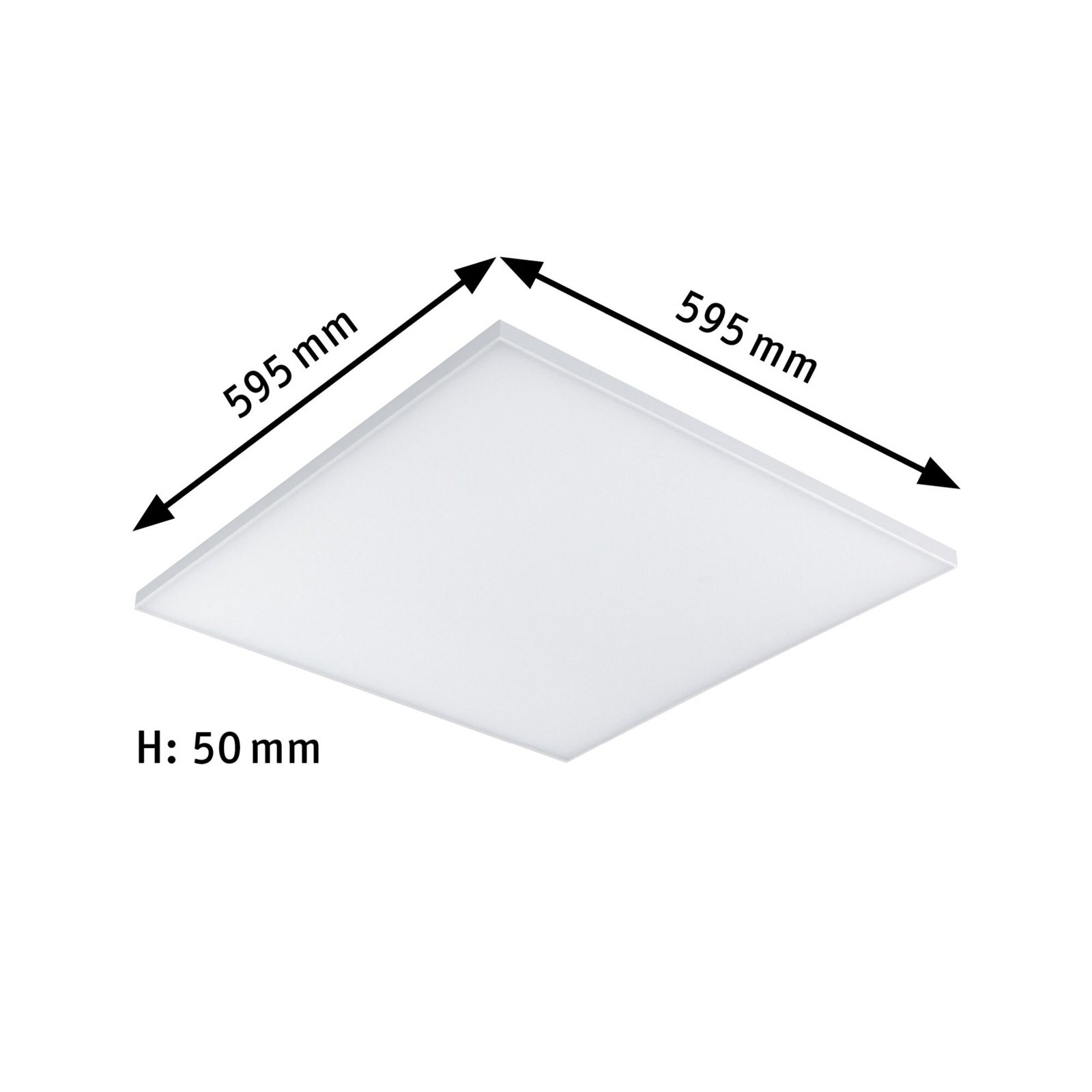 Paulmann Velora LED panel ZigBee 59,5x59,5cm 19,5W