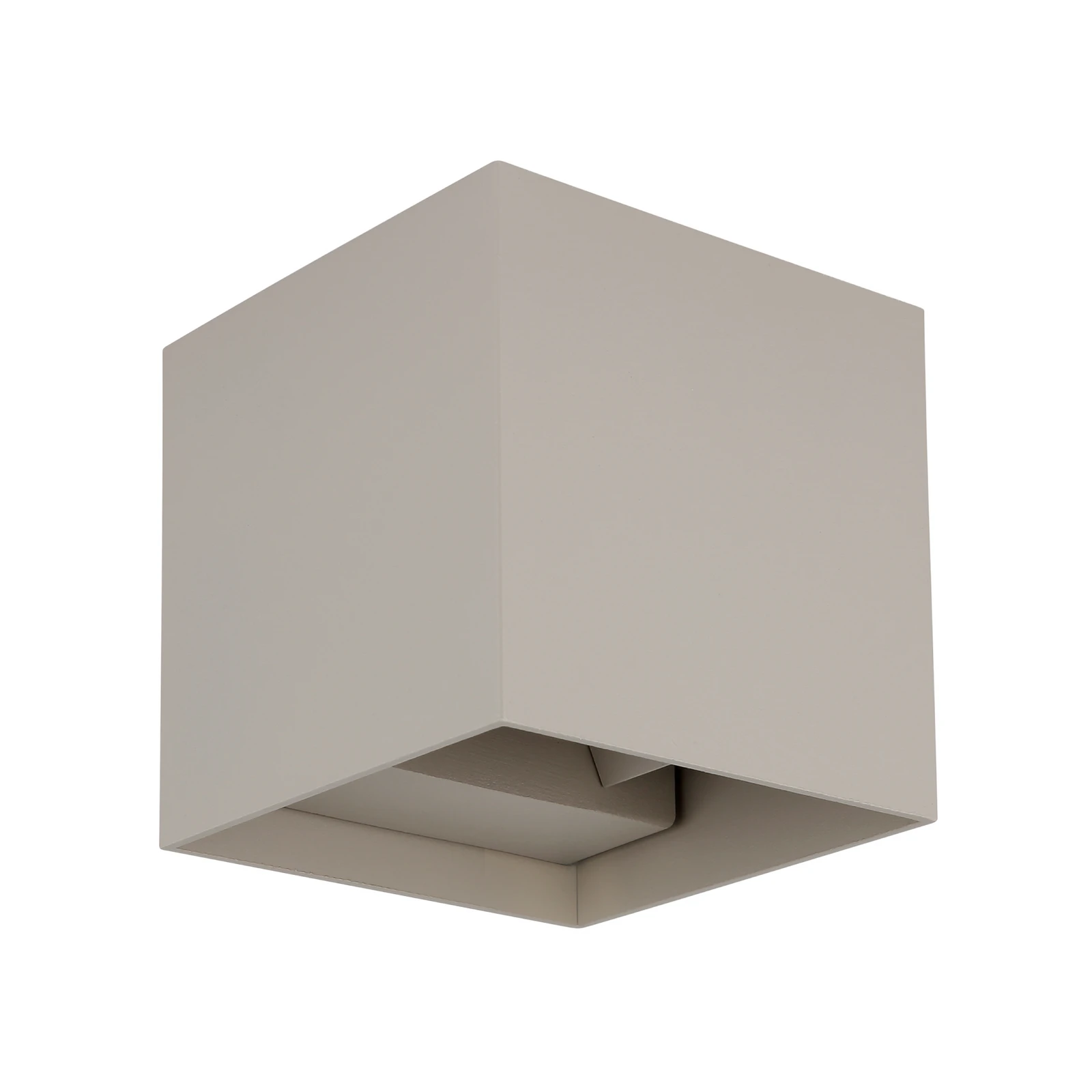 LED-Außenwandleuchte Veronika, sandfarben, up/down, IP54