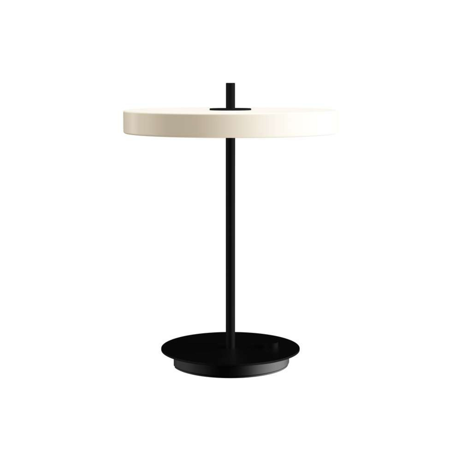 Asteria Candeeiro de Mesa Pearl Branco/Preto - UMAGE