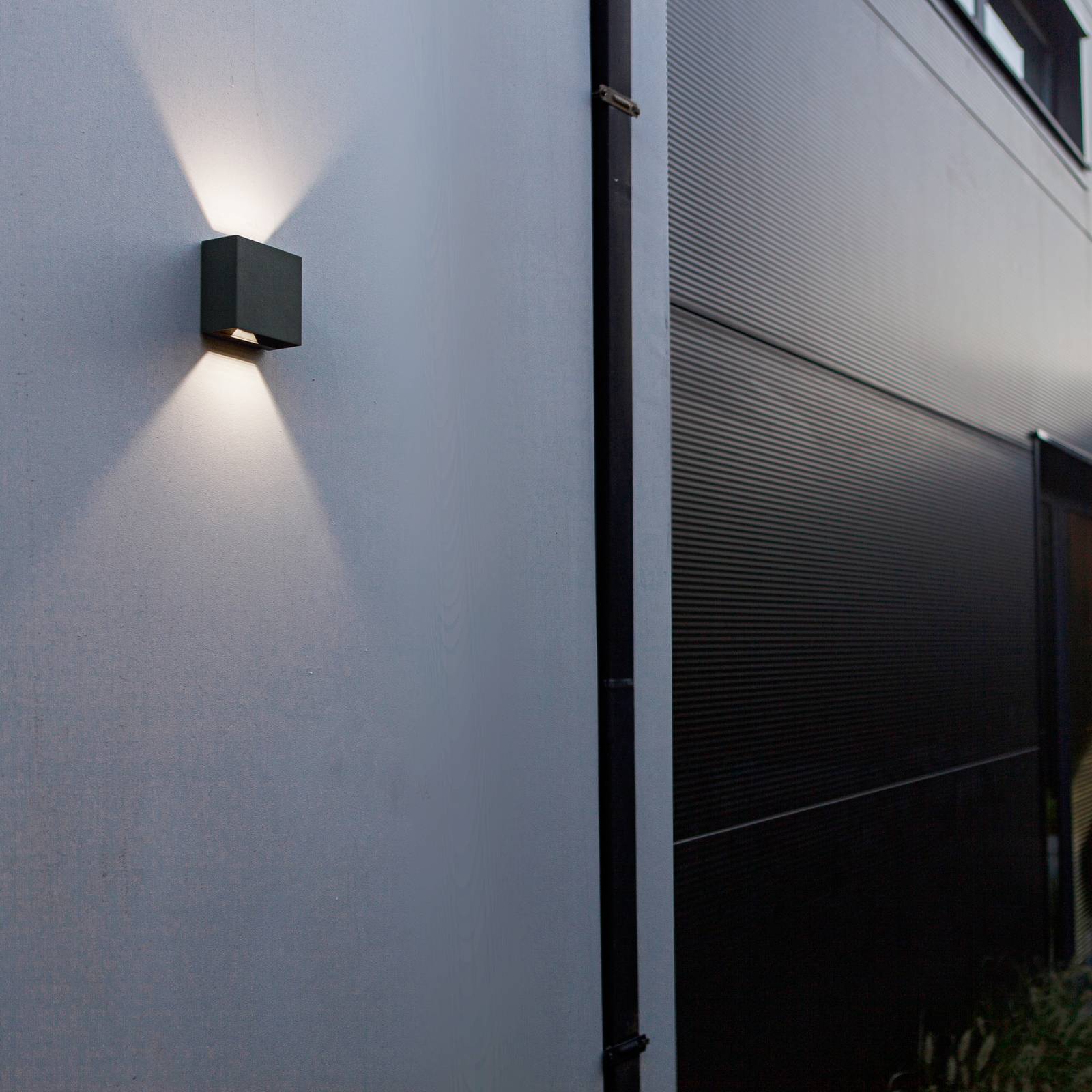 Gemini Beams IP54 up/down kątowy 4 000 K antracyt