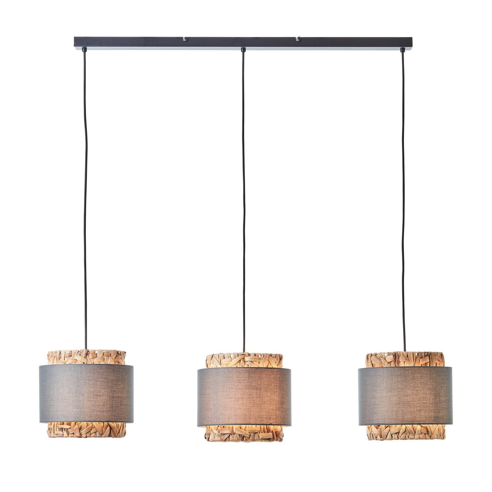 Waterlilly pendant light, 3-bulb