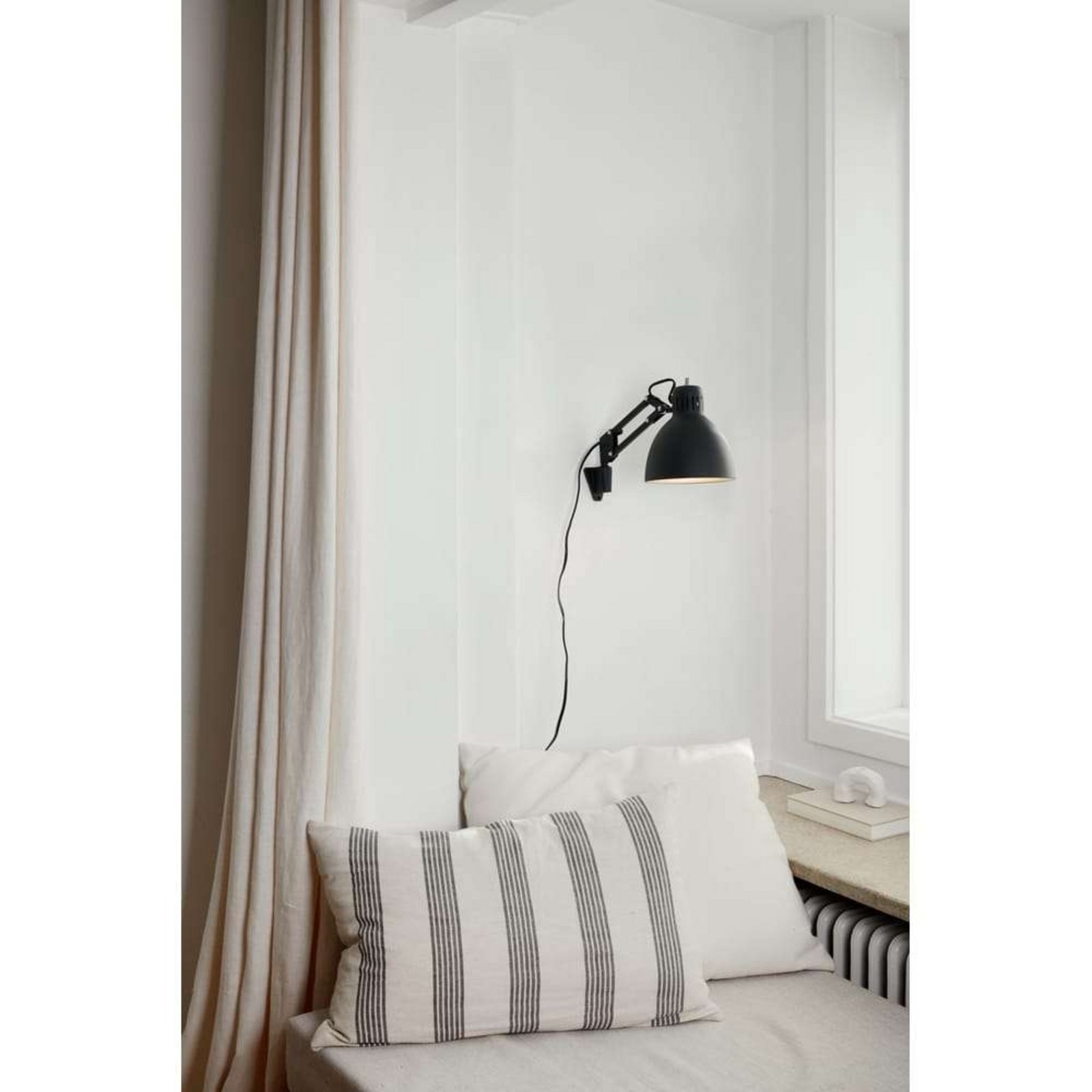 Archi W1 Nástenné Svietidlo Silk Grey - NORDIC LIVING