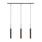 Tubulaire Rail 3 Pendelleuchte Alu/Anodized Bronzed - Audo Copenhagen