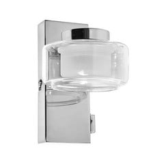 LEDVANCE LED-seinävalaisin Orbis Flame, 1-valo, kromi, IP44