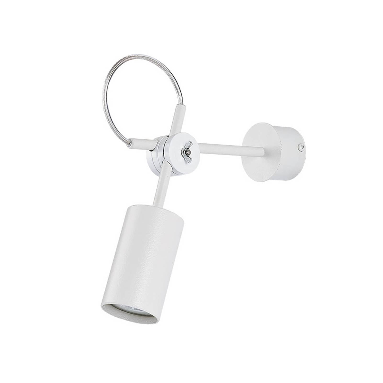 Väggspot Eye, justerbar, vit