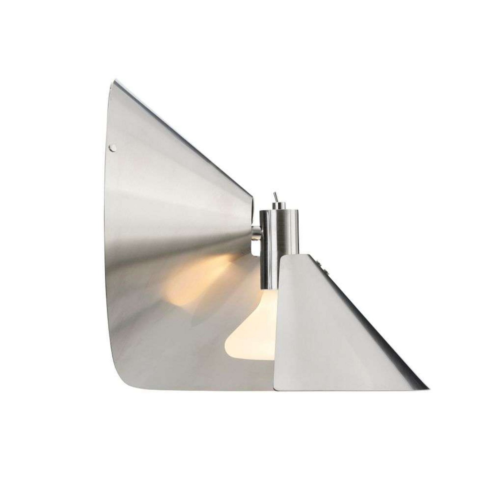 Peel Aplique de Pared Brushed Stainless Steel - Frandsen