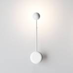Vibia Pin - LED stenska svetilka v beli barvi