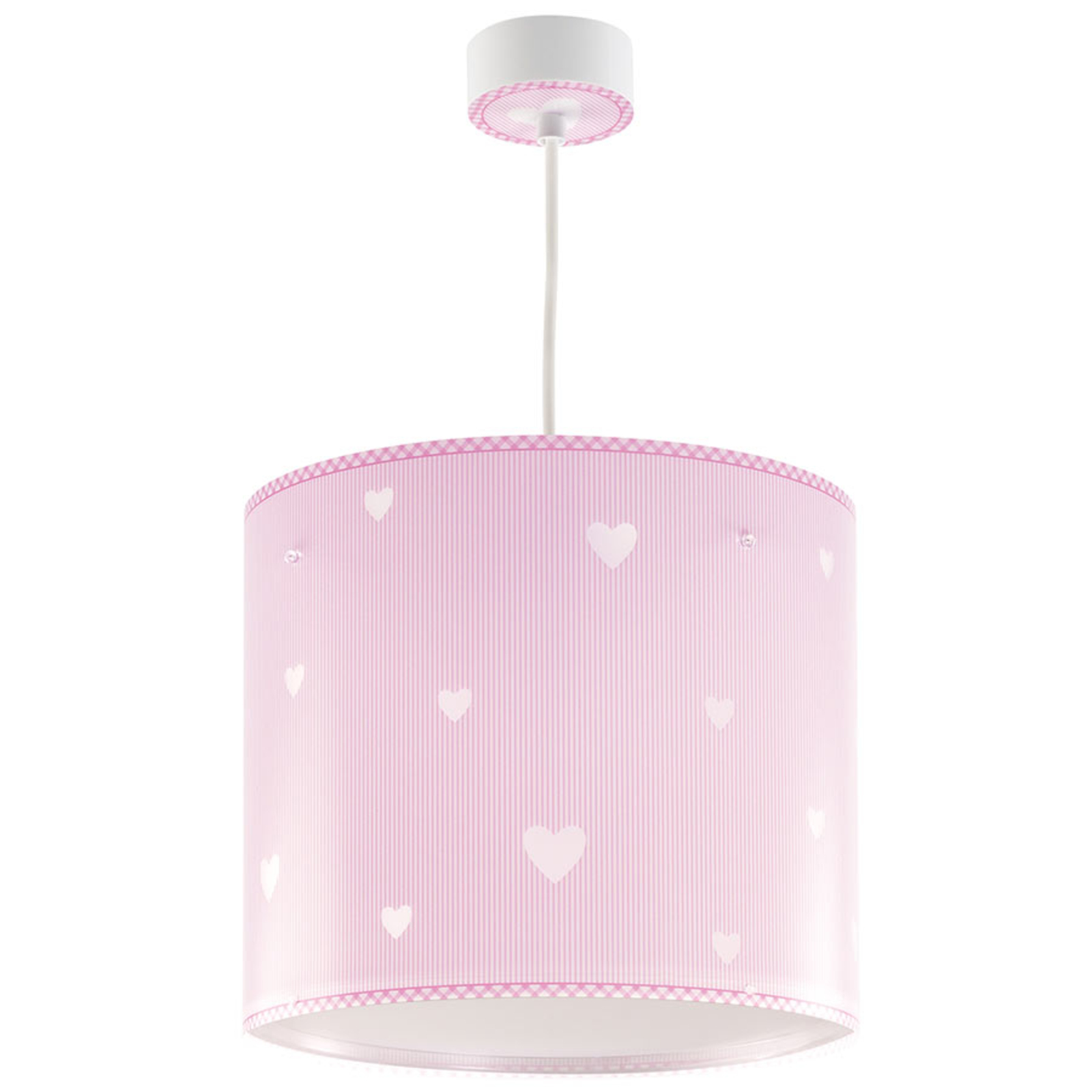 Rosa hängande lampa för barnrummet Söta drömmar