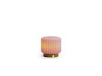 Dentelles Portable Veioză w/Speaker IP44 Strawberry/Gold - Atelier Pierre