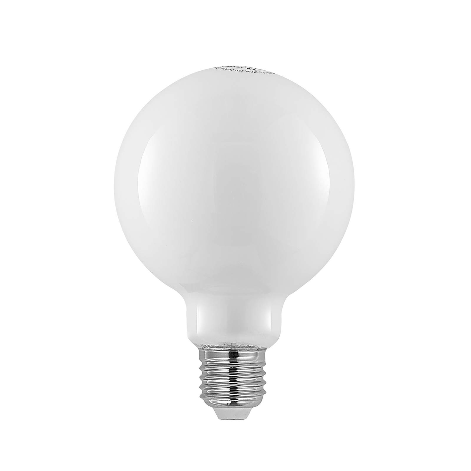 LED-Lampe E27 4W 2.700K G95 Globe dimmbar opal 3er