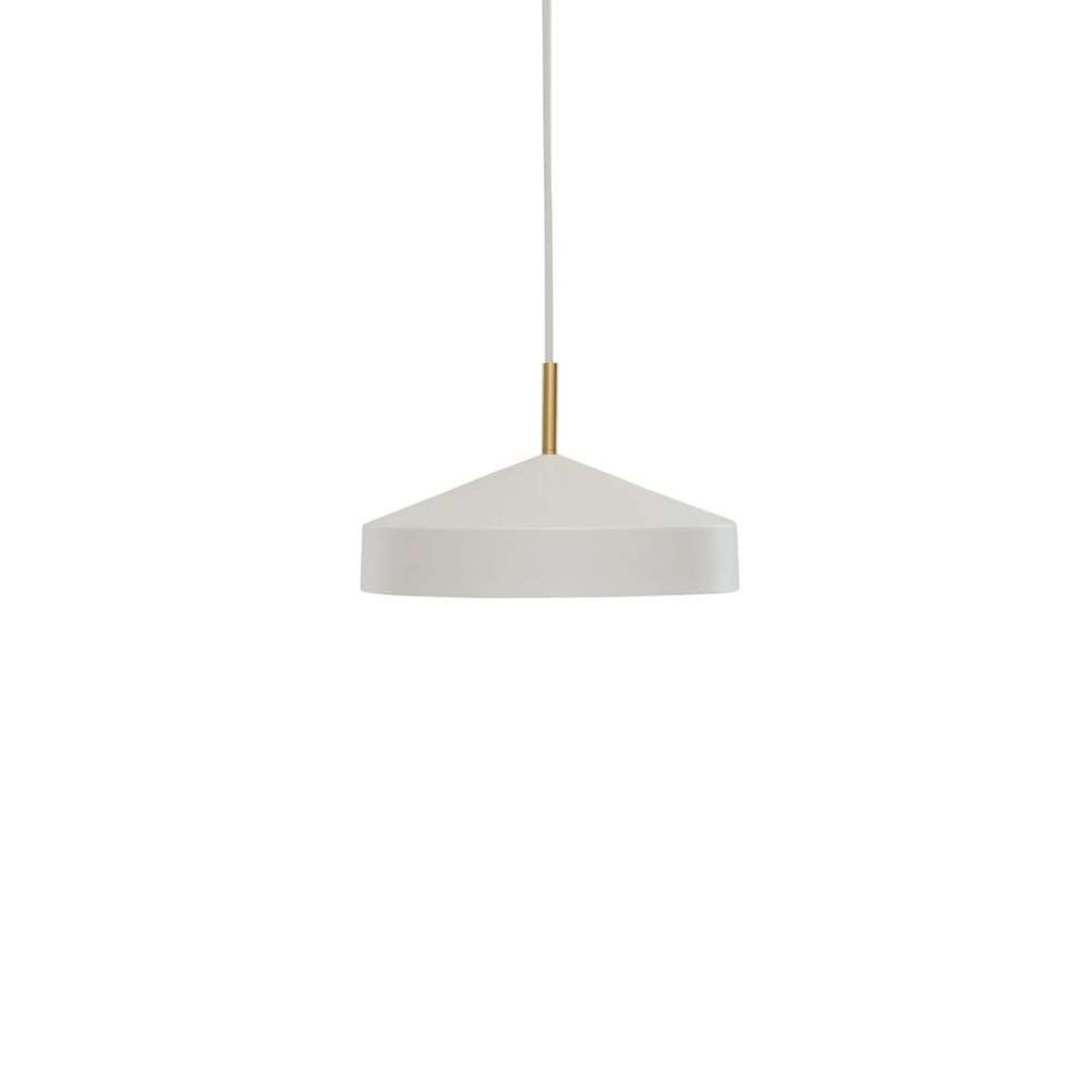 OYOY Living Design hänglampa Hat Small, vit, metall