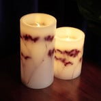 Pauleen Shiny Bloom Candle LED candle set of 2