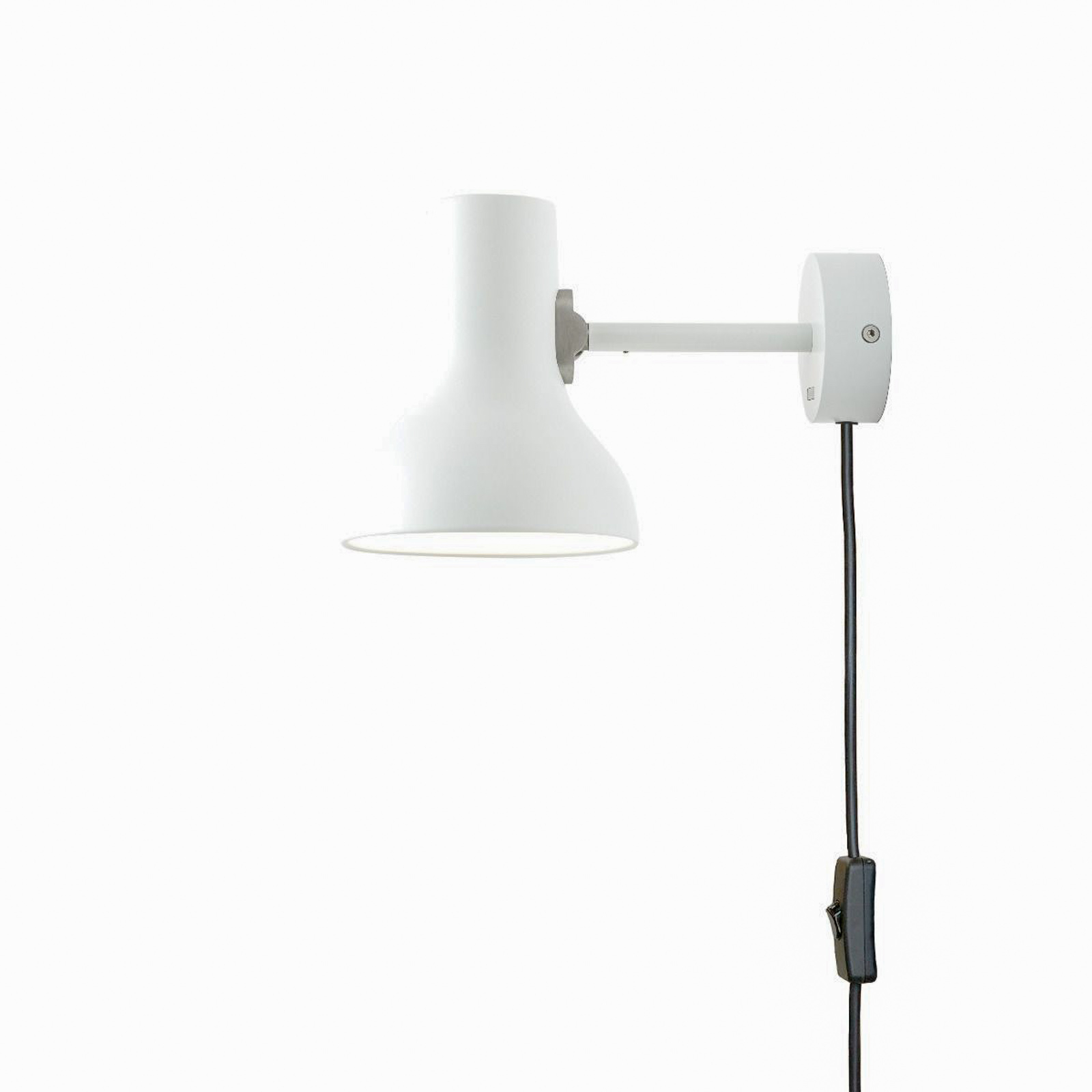 Anglepoise Type 75 Mini-vegglampe med stikkontakt